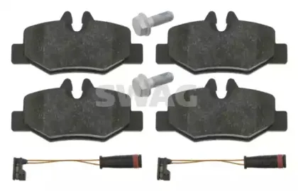 Комплект тормозных колодок, дисковый тормоз SWAG купить